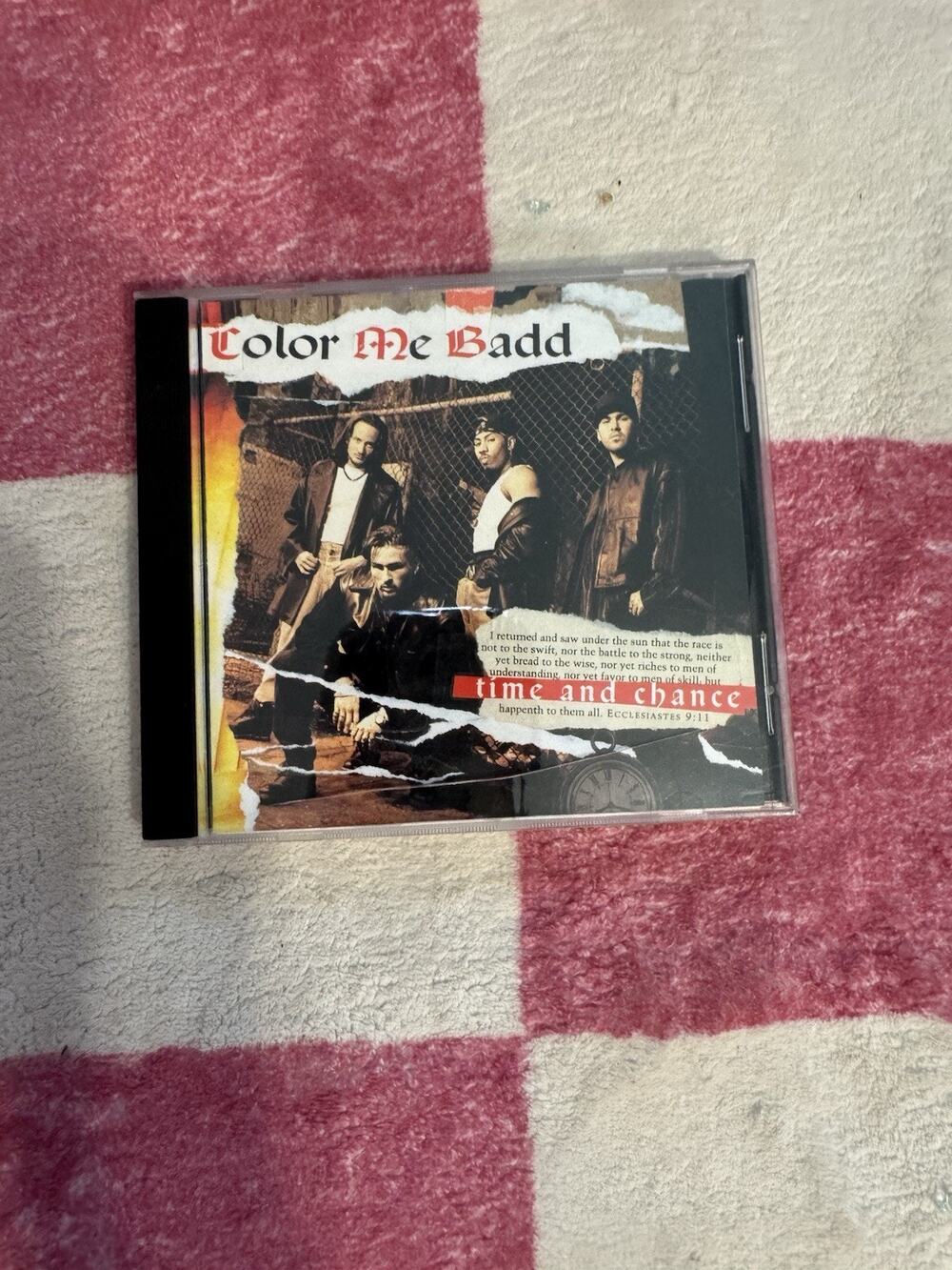Color Me Badd Time and Chance CD 1993 90s music R&B vintage original